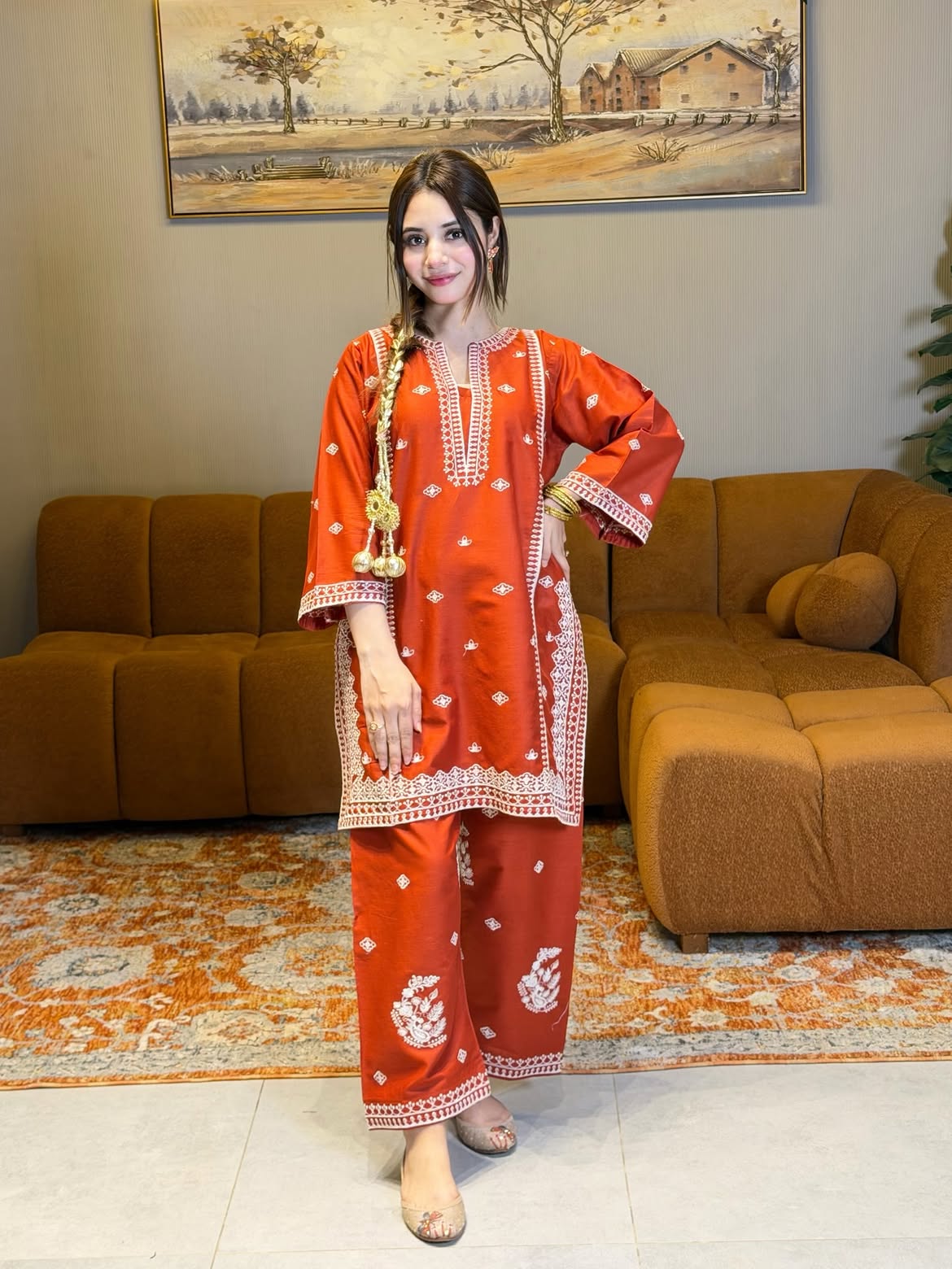 Rust Co-ord Set