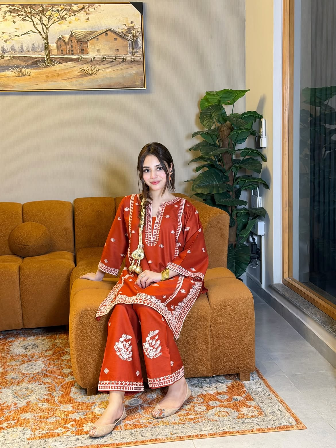 Rust Co-ord Set
