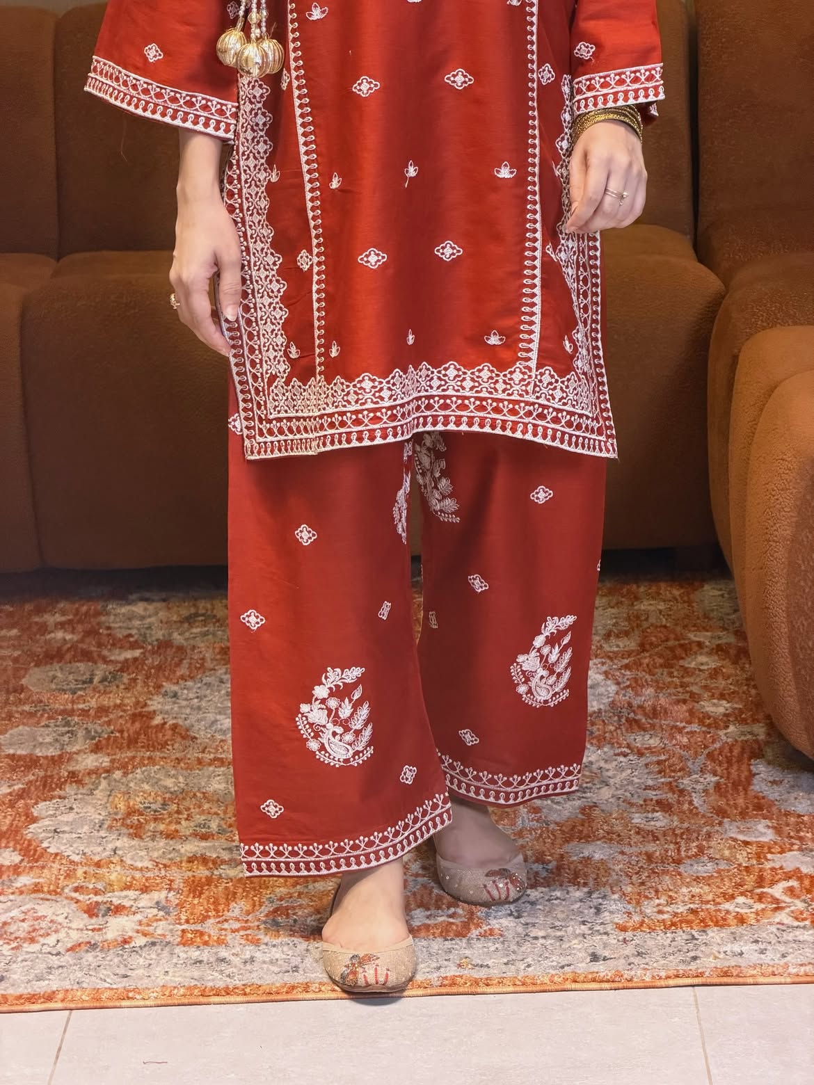Rust Co-ord Set
