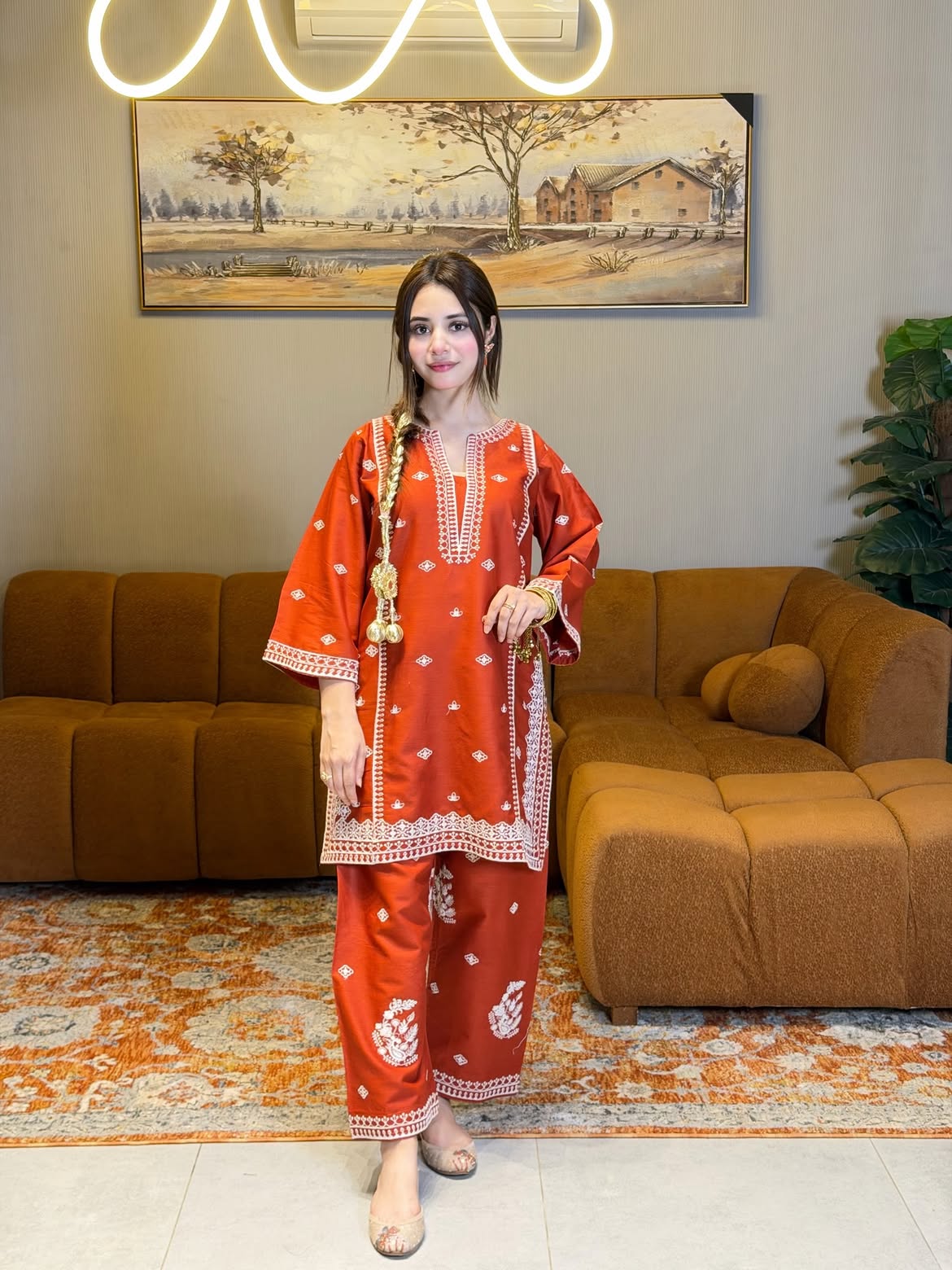 Rust Co-ord Set